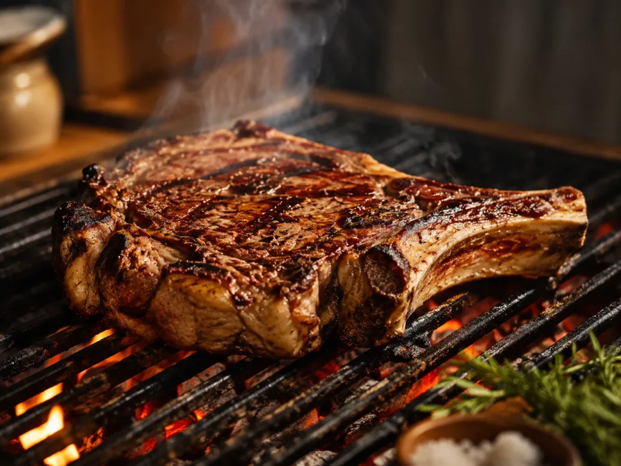 Chuletón a la brasa